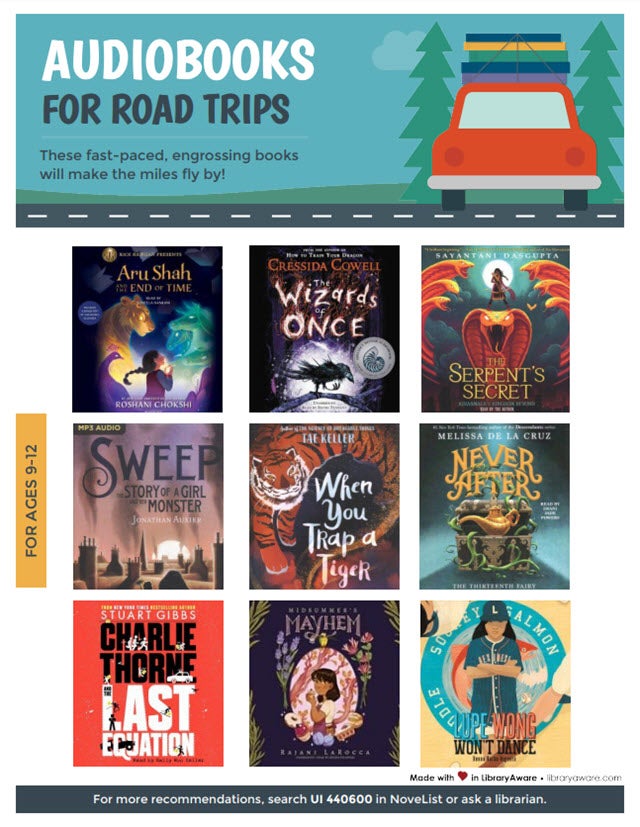 audiobooks roadtrips image    