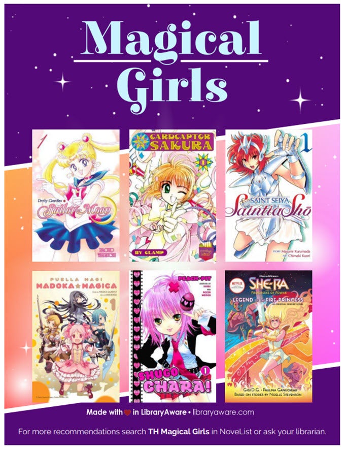 magical girls flyer image    