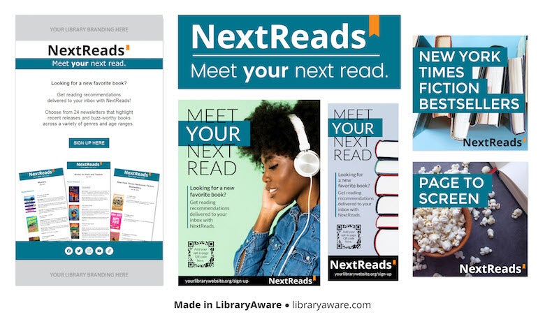 nextreads templates example image    